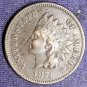 1874 Indian Head Cent VF Details #01249