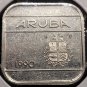 KM# 4 Aruba 1990 50c AU #01293
