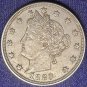 1883 Liberty âVâ Nickel AU #01307
