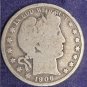 1906 Barber Silver Half Dollar G4 #01259