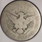 1907-D Barber Silver Half Dollar G4 #01260