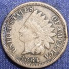 1864 Indian Head Penny CN F15 #01346