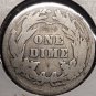 1904 Barber Silver Dime G4 #01354