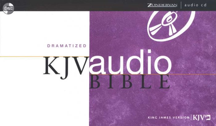 KJV Dramatized Bible - Audio Bible On CD