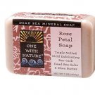 One with Nature - Rose Petal Soap - 100% Natural