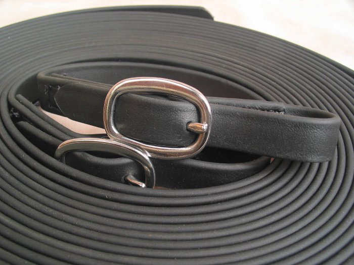 Biothane 20' Driving Lines Single Horse 3/4 Inch Buckle Tan 