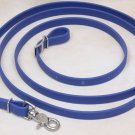 Beta Biothane Roper Reins 8 Foot, 5/8 Inch Royal Blue, 1 Snap