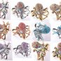 1PCS CRYSTAL CUFF OCTOPUS ANIMAL RHINESTONE CHARM BRACELET BANGLE JEWELRY