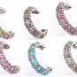 1PCS CHARM CRYSTAL STONE RHINESTONE RESIN BEADS CUFF BRACELET BANGLE JEWELRY