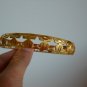 Elegant Filigree Gold Bangle