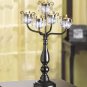 Crystal-Trimmed Candelabra :