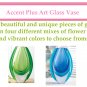 Accent Plus Art Glass Vase