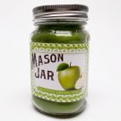 Mason Jar Candle : Granny Smith  Apple