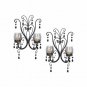 Midnight Elegance Candle Wall Sconces