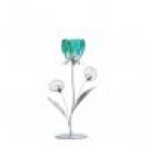 Peacock Single Bloom Candleholder