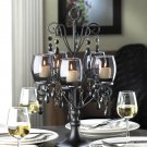 Midnight Elegant Candelabra