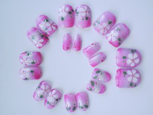 Crystal Flower Pink