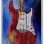 [While My Guitar Gently Weeps II] Beatles inspired 8x10 art print with matting!