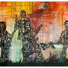 [Guitar Duel II] - 8x10 print with matting!