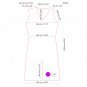 Thai Silk Sleeveless Dress with asymmetrical shoulders and front split