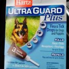 Hartz Ultra Guard Plus Over 60 lbs Flea & Tick For Dogs 3 Treatments (3 PAKS)