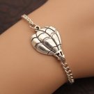 Fire balloon bracelet,friend gift,antique silver little fire balloon pendant