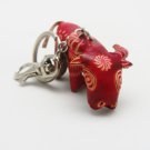 Leather Keychain - Goat