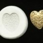 M005 - Heart w/Flower Stamping