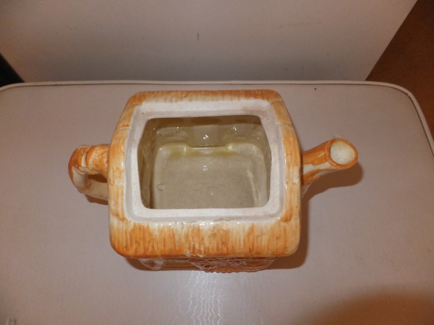 Old Vintage c 1940 Cottage Ware Teapot Made in Japan no lid replacement