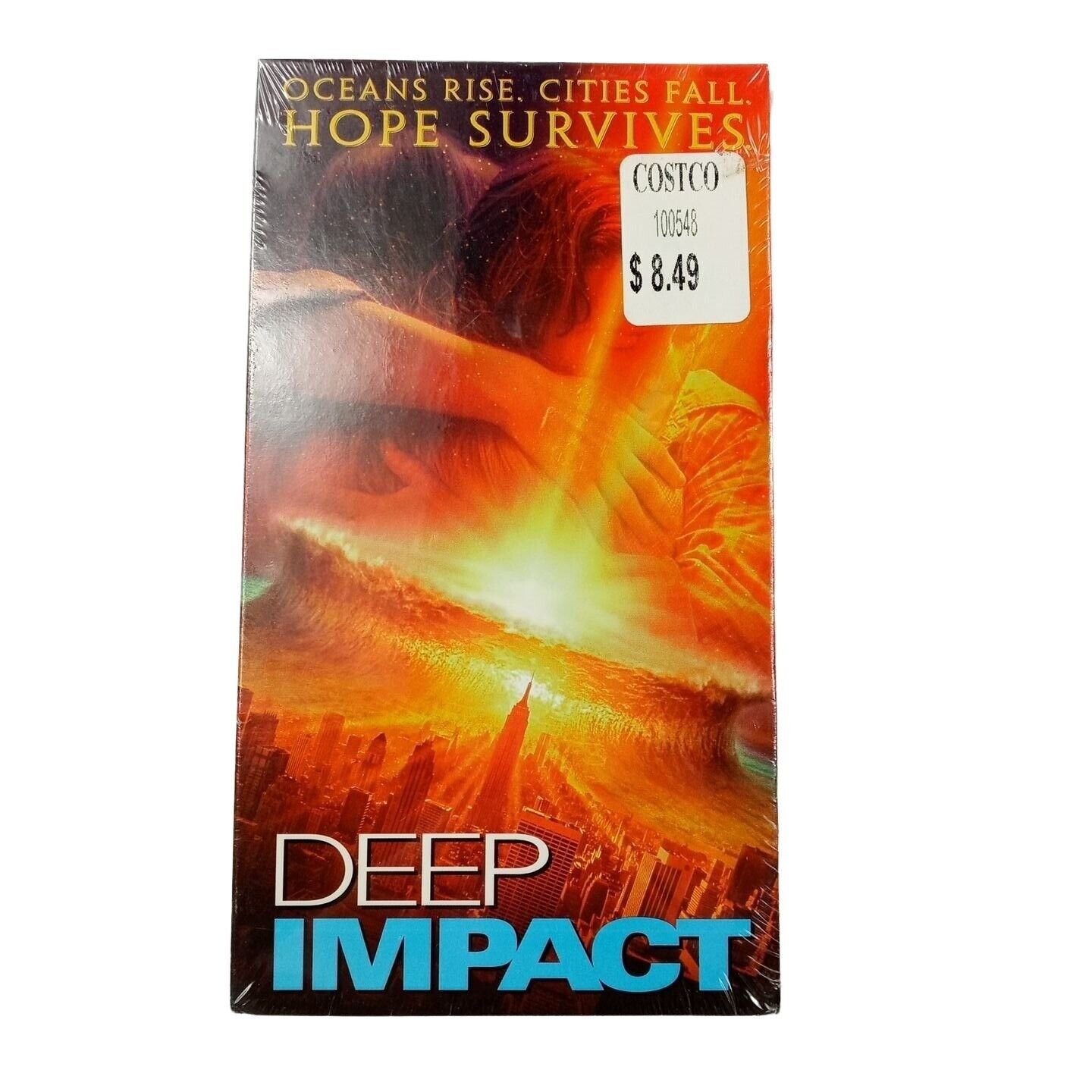 Deep Impact Movie VHS Robert Duvall Vanessa Redgrave Morgan Freeman