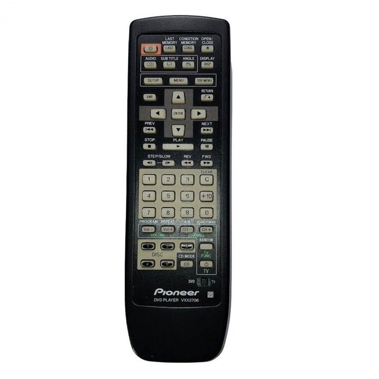 Pioneer VXX2706 Remote Control Tested Works Genuine OEM