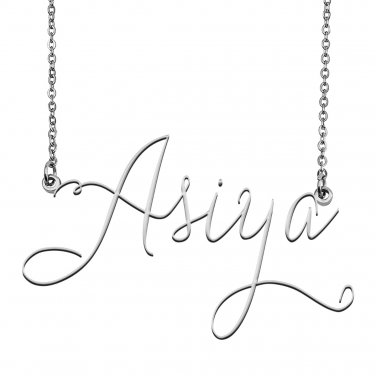 asiya name locket