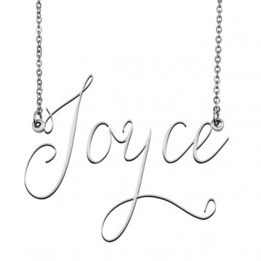 Joyce name deals necklace