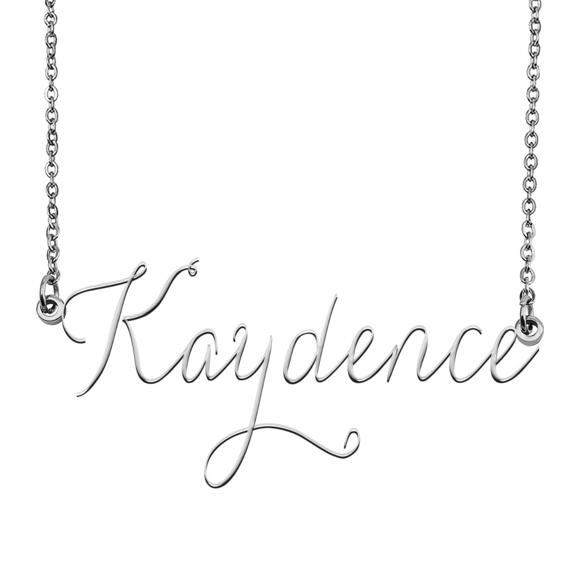 Kaydence Name Necklace Custom Personalized Name Plate Jewelry for ...