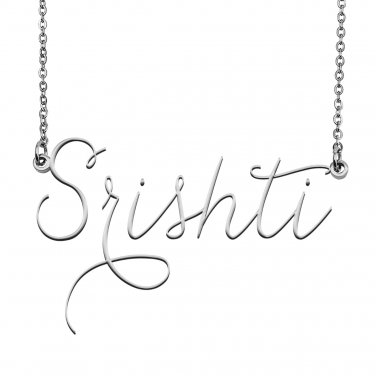 Srishti name store pendant