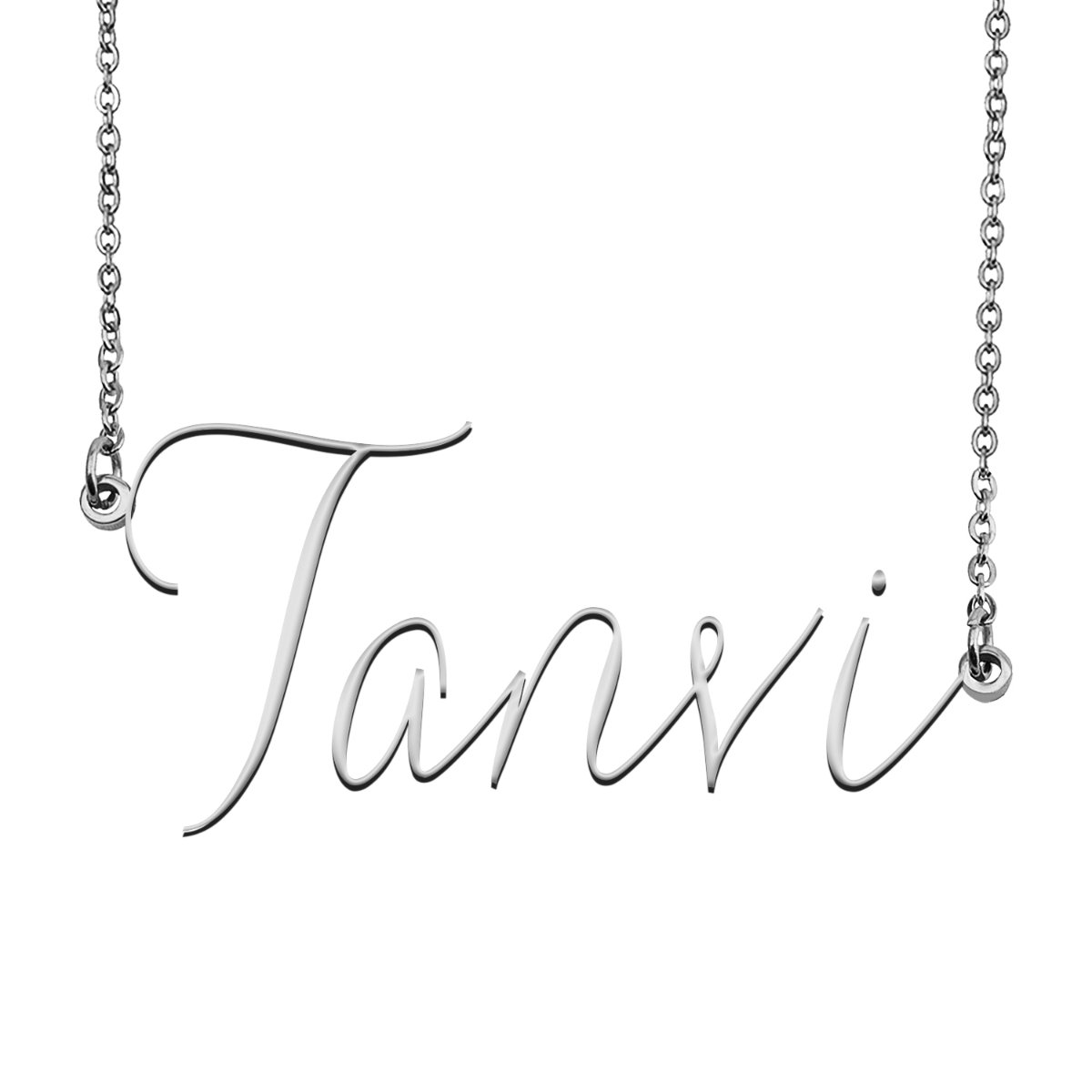 Tanvi shop name pendant