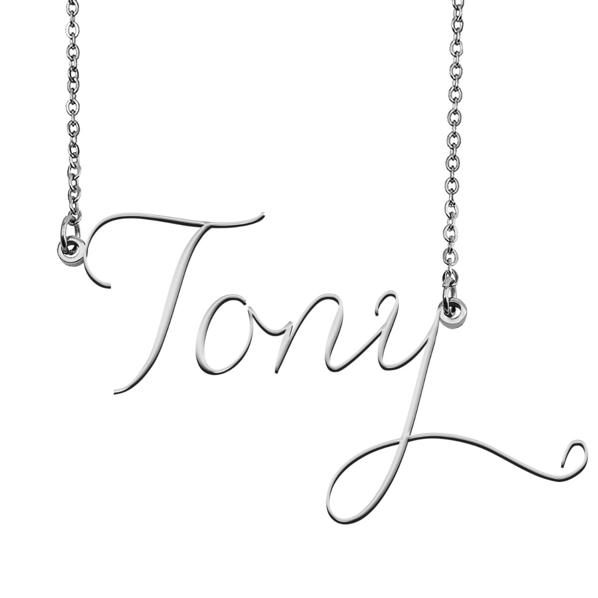 tony name necklace