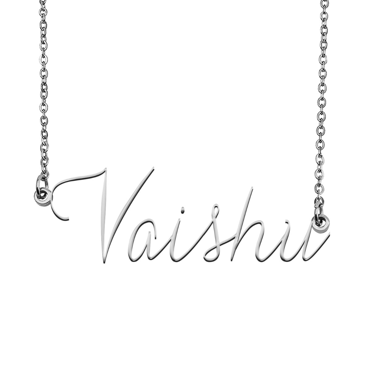 vaishu name pendant