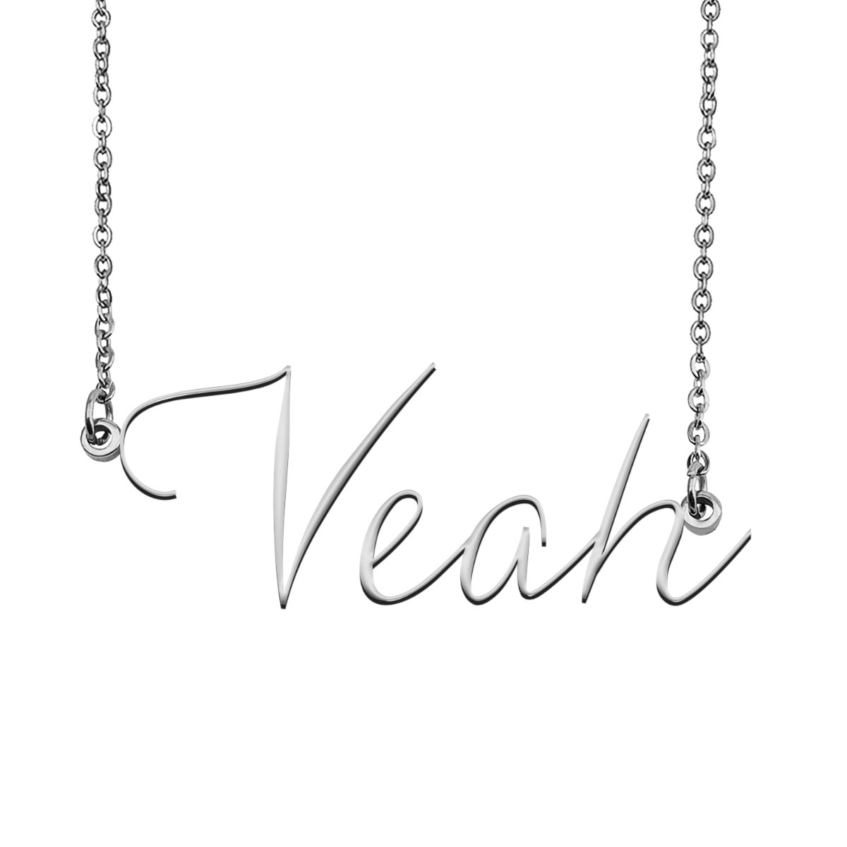 Veah Name Necklace Custom Personalized Name Plate Jewelry for Birthday ...