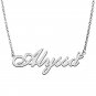 Personalized Alyssa Name Necklace for Alyssa Initial Jewelry for Best Friends