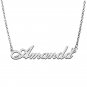 Personalized Amanda Name Necklace for Amanda Initial Jewelry for Best Friends