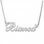 Personalized Bianca Name Necklace for Bianca Initial Jewelry for Best Friends