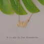 Personalized Giovanna Name Necklace for Giovanna Initial Jewelry for Best Friends