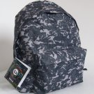 Boys Girls Grey Camouflage School Backpack Bag