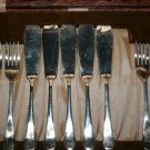 Grand Boxed Set Of Silver Hallmarked Fish Knives and Forks