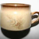Rare Classic Denby Coffee Mug With Floral Design