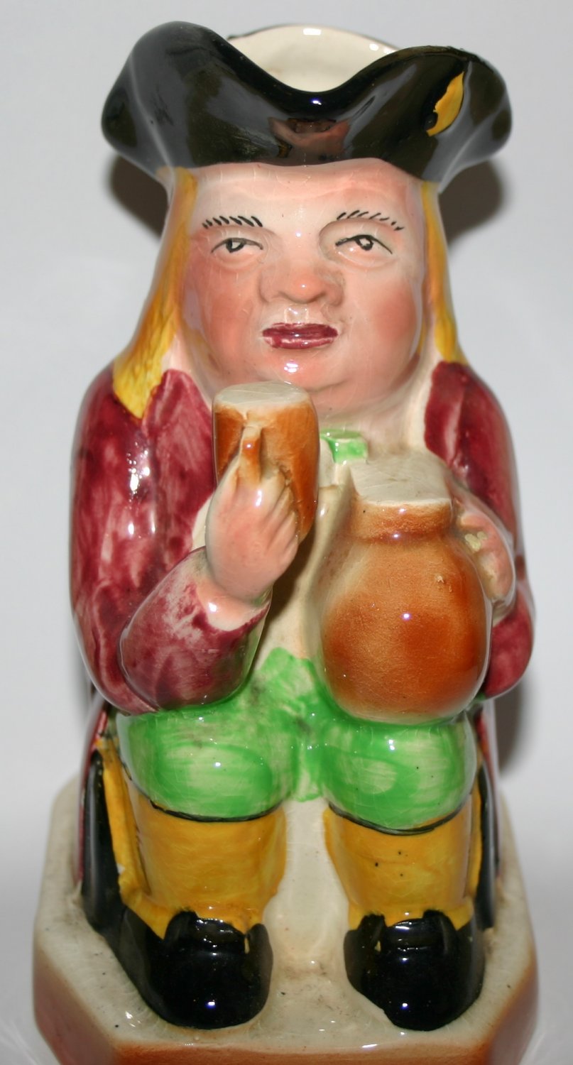 Vintage Classic Toby Character Jug Figure Made In Stafforshire England