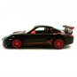 Porsche 911 GT3 RS, Black - Kinsmart 5352D - 1/36 scale Diecast Model Toy Car