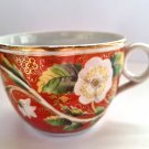 NEW HALL Porcelain Coffee Cup Orange Blossom 672 Loop Handle 1805 ANTIQUE RARE +
