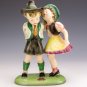 STEFAN DAKON ROYAL BELVEDERE PORCELAIN VIENNA 'Valentines Kiss' 1930 VINTAGE RARE VG+++